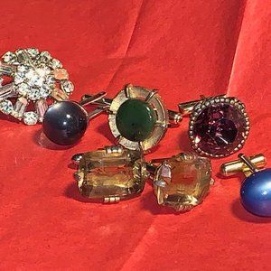 Vintage Group of 6 "Solo" Cufflinks